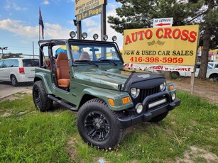 Used 2002 Jeep TJ 4X4, 6 Cyl. 4 Lit. Auto, No Rust, Only 132000 km, for Sale in Toronto, Ontario