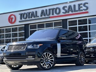 Used 2014 Land Rover Range Rover Autobiography RARE RED LEATHER FULLY LOADED for Sale in North York, Ontario