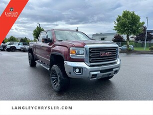 Used 2015 GMC Sierra 2500 HD SLT Deleted Leather Sunroof Backup Lined Box for Sale in Surrey, British Columbia
