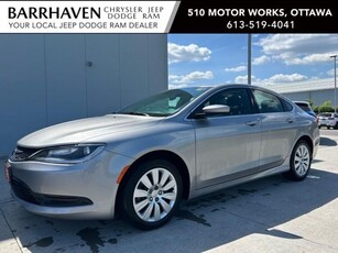 Used 2016 Chrysler 200 LX Low KM’s for Sale in Ottawa, Ontario