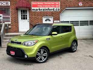 Used 2016 Kia Soul SX HTD/CLD Lthr PanoRoof NAV Bluetooth AndroidAuto for Sale in Bowmanville, Ontario