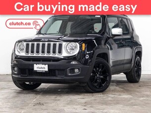 Used 2017 Jeep Renegade Limited 4x4 w/ Uconnect, Heated Front Seats, Heated Steering Wheel for Sale in Toronto, Ontario