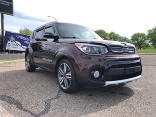 Used 2017 Kia Soul LEATHER, ROOF, BLIND SPOT, LOW KM'S #158 for Sale in Medicine Hat, Alberta
