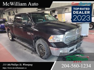 Used 2017 RAM 1500 SLT 4X4 CREW CAB 140 in. WB Automatic for Sale in Winnipeg, Manitoba