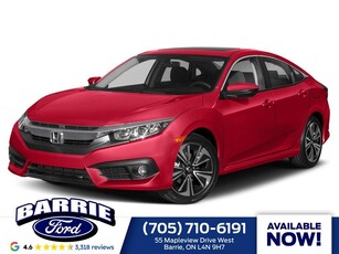 Used 2018 Honda Civic EX-T for Sale in Barrie, Ontario