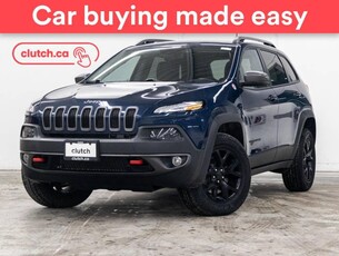 Used 2018 Jeep Cherokee Trailhawk L Plus 4x4 w/ Uconnect 3C, Rearview Cam, Dual Zone A/C for Sale in Toronto, Ontario
