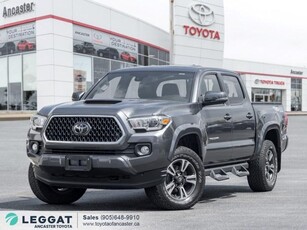 Used 2018 Toyota Tacoma 4x4 Double Cab V6 Manual TRD Sport for Sale in Ancaster, Ontario