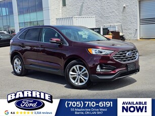 Used 2019 Ford Edge SEL 2.0L 4 CYL 8-SPEED AUTO TRANSMISSION HEATED SEATS HEATED EXTERIOR MIRRORS PANORAMIC ROOF for Sale in Barrie, Ontario