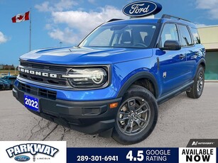 Used 2022 Ford Bronco Sport Big Bend HEATED SEATS 1.5L ECOBOOST ENGINE FORD CO-PILOT360 ASSIST for Sale in Waterloo, Ontario