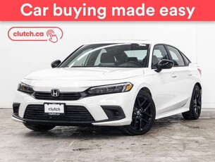 Used 2023 Honda Civic Sedan Sport w/ Apple CarPlay & Android Auto, Bluetooth, Rearview Cam for Sale in Toronto, Ontario
