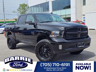 Used 2023 RAM 1500 Classic SLT 3.6L V6 8-SPEED AUTO HEATED SEATS AND STEERING WHEEL for Sale in Barrie, Ontario