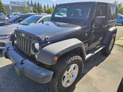 Used Jeep Wrangler 2016 for sale in Sherbrooke, Quebec