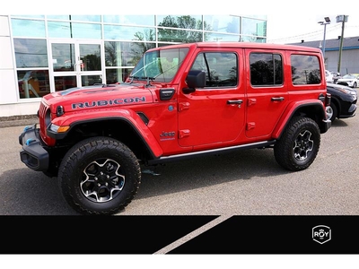 Used Jeep Wrangler 4xe PHEV 2023 for sale in Victoriaville, Quebec