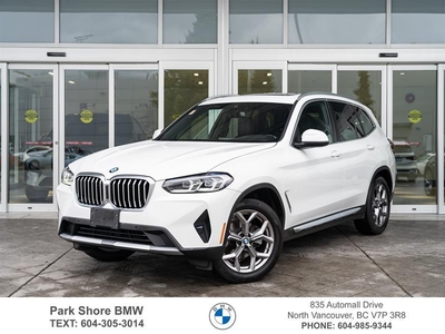 Used BMW X3 2022 for sale in North Vancouver, British-Columbia