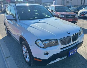 Used 2010 BMW X3 28I-AWD-LEATHER-PANOROOF-BLUETOOTH-ALLOYS for Sale in Scarborough, Ontario