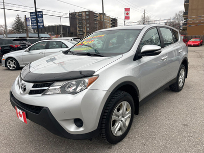 2014 Toyota RAV4 LE BT PWR GROUP WINTER AND SUMMER WHEELS...NICE