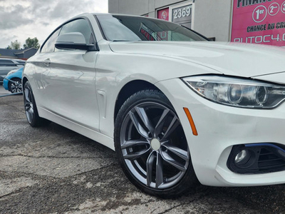 2015 BMW 4 Series 428I XDRIVE COUPE 2.0L TWIN TURBO CUIR ROUGE T