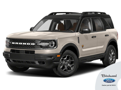 2024 Ford Bronco Sport Badlands 400A | Moonroof | Tow Pkg |