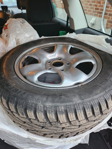 4 USED WINTER TIRES