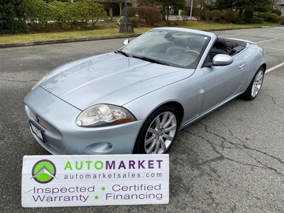 Used 2007 Jaguar XK IMMACULATE XK CONVERTIBLE, LOADED, FINANCING, WARRANTY, INSPECTED W/BCAA MBSHP! for Sale in Surrey, British Columbia