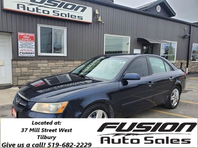 Used 2008 Hyundai Sonata 4dr Sdn V6 Auto GLS-SUNROOF-LEATHER for Sale in Tilbury, Ontario