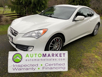 Used 2010 Hyundai Genesis Coupe 3.8 V6 MANUAL LOADED, FINANCING, WARRANTY, INSPECTED W/BCAA MEMBERSHIP for Sale in Surrey, British Columbia