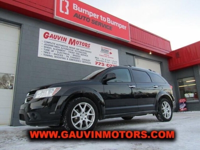 Used 2013 Dodge Journey AWD 3.6 V6 Loaded Leather Sunroof, Dont Miss It! for Sale in Swift Current, Saskatchewan