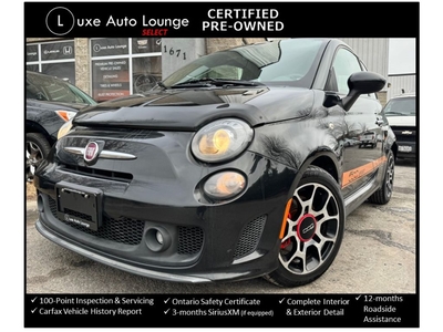 Used 2013 Fiat 500 SPORT TURBO!! MANUAL!! SUNROOF, HEATED SEATS! for Sale in Orleans, Ontario
