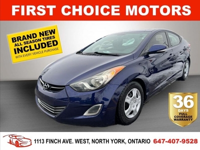 Used 2013 Hyundai Elantra LIMITED ~AUTOMATIC, FULLY CERTIFIED WITH WARRANTY! for Sale in North York, Ontario