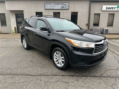 Used 2014 Toyota Highlander AWD 4dr LE..8 PASSENGER..NO ACCIDENTS..CERTIFIED ! for Sale in Burlington, Ontario