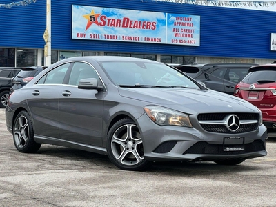 Used 2015 Mercedes-Benz CLA-Class NAV LEATHER H-SEATS LOADED! WE FINANCE ALL CREDIT! for Sale in London, Ontario