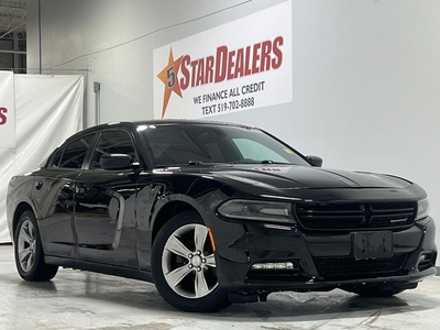 Used 2016 Dodge Charger NAV LEATHER SUNROOF LOADED! WE FINANCE ALL CREDIT for Sale in London, Ontario