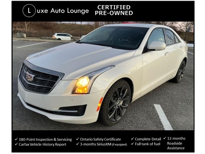 Used 2017 Cadillac ATS CARBON BLK PKG, RECARO SEATS, AWD, BOSE, NAV! for Sale in Orleans, Ontario