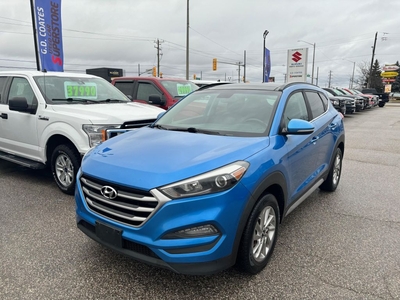 Used 2017 Hyundai Tucson Luxury AWD ~Nav ~Cam ~Heated Leather ~Pano Roof for Sale in Barrie, Ontario