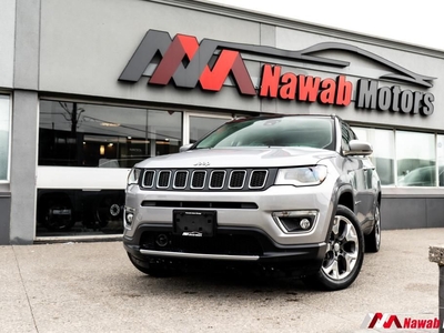 Used 2018 Jeep Compass LIMITEDLEATHER INTERIORPANORAMIC SUNROOFHEATED SEATS for Sale in Brampton, Ontario