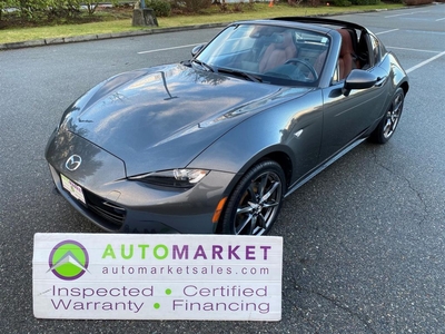Used 2019 Mazda Miata MX-5 RF, AUTO, NEW BRAKES AND TIRES, FINANCING, WARRANTY, INSPECTED W/ BCAA MBSHP! for Sale in Surrey, British Columbia
