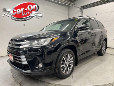 Used 2019 Toyota Highlander XLE AWD LEATHER SUNROOF 8 PASS NAV BLIND SPOT for Sale in Ottawa, Ontario