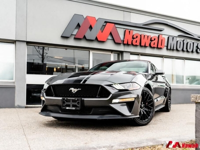 Used 2020 Ford Mustang GT PREMIUMLEATHER INTERIORBREMBO BRAKESQUAD EXHAUST for Sale in Brampton, Ontario