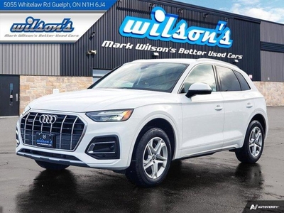 Used 2021 Audi Q5 Komfort AWD, Leatherette, Heated Seats, Bluetooth, Rear Camera, Alloy Wheels and more! for Sale in Guelph, Ontario