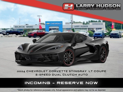 New 2024 Chevrolet Corvette Stingray Reserve Now! for Sale in Listowel, Ontario