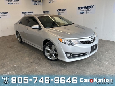 Used 2013 Toyota Camry SE V6 LEATHER SUNROOF REAR CAM for Sale in Brantford, Ontario
