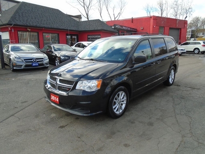 Used 2014 Dodge Grand Caravan SXT/ REAR CAM/ REAR DVD/ STOW N GO/ REMOTE START for Sale in Scarborough, Ontario