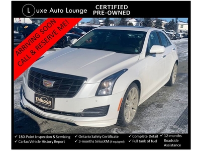 Used 2016 Cadillac ATS LUXURY AWD, LEATHER, BOSE, SUNROOF, NAV, LOADED! for Sale in Orleans, Ontario