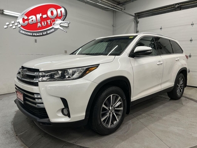 Used 2019 Toyota Highlander XLE AWD 8-PASS SUNROOF LEATHER BLIND SPOT NAV for Sale in Ottawa, Ontario