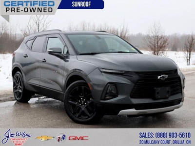 Used 2020 Chevrolet Blazer AWD 4dr True North LEATHER HEATED SEATS for Sale in Orillia, Ontario