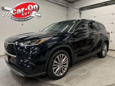 Used 2021 Toyota Highlander PLATINUM AWD 7-PASS PANO ROOF LEATHER 360 CAM for Sale in Ottawa, Ontario