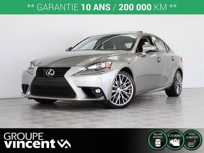 Used Lexus IS 250 2015 for sale in Shawinigan, Quebec