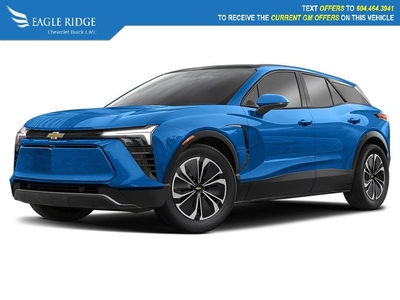 New 2024 Chevrolet Blazer EV RS Navigation, Heated Seats, 4WD, Range of up to 449 km for Sale in Coquitlam, British Columbia
