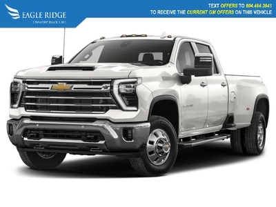 New 2024 Chevrolet Silverado 3500HD High Country 4x4, Head up Display, Adaptive cruise control, Automatic emergency break for Sale in Coquitlam, British Columbia