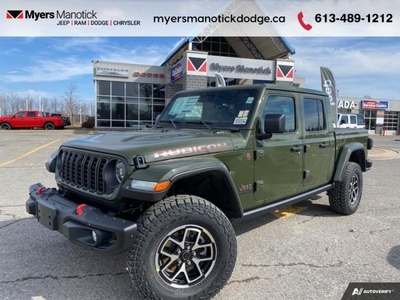 New 2024 Jeep Gladiator - $277.47 /Wk for Sale in Ottawa, Ontario